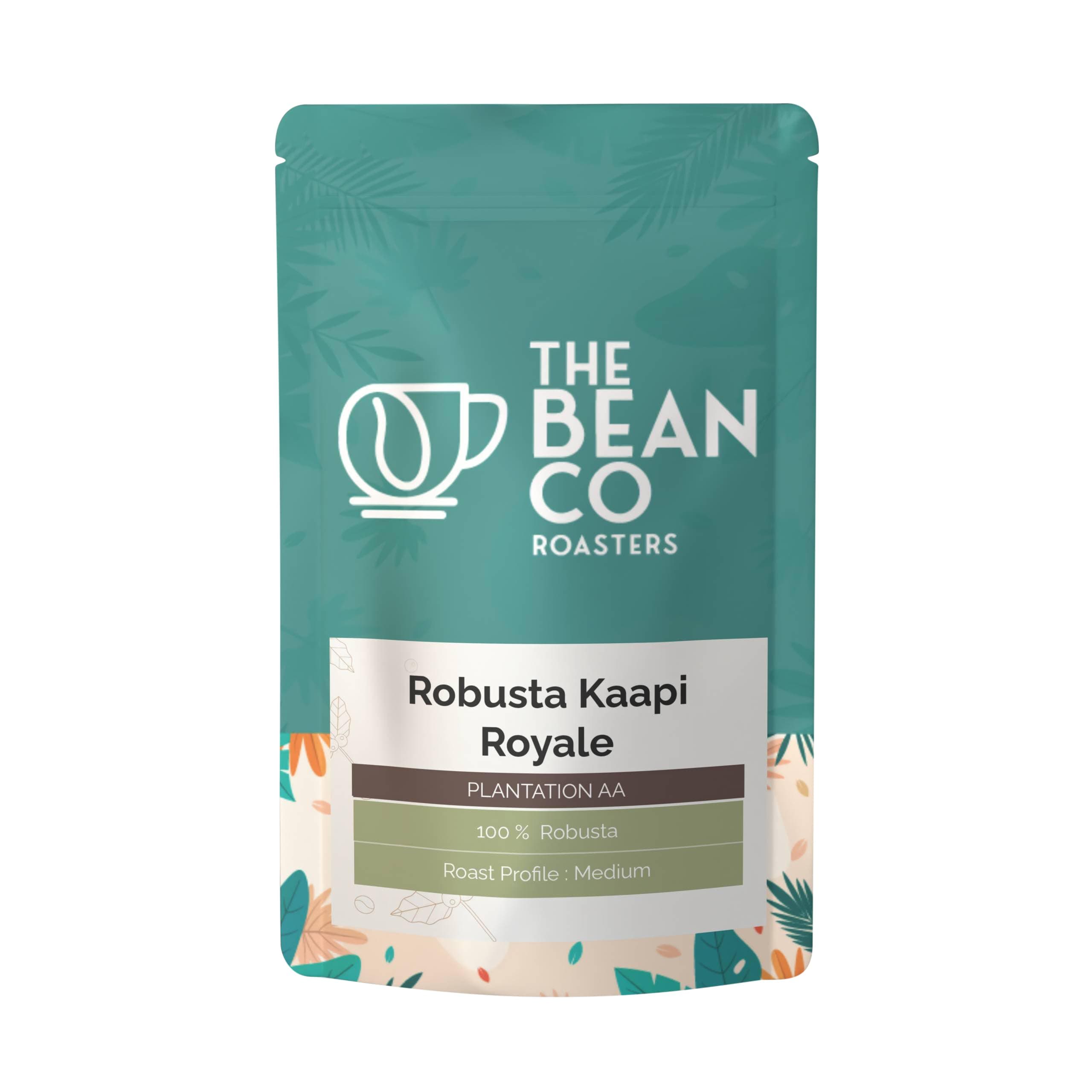 Robusta Kaapi Royale | Medium Roast | 100% Robusta | Roasted Coffee Ground (Pour Over/Drip, 250 g) | Plantation AA | Premium Indian Coffee | Bold & Strong Flavor | Fresh Pack for Coffee