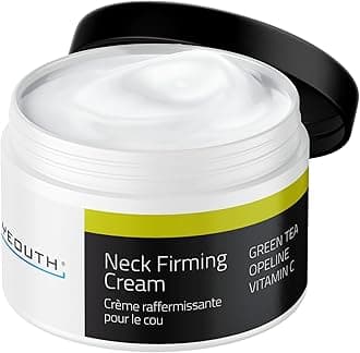Neck Cream with Vitamin C, Moisturizing Neck Firming Cream for Women and Men, Targeting Decolletage and Double Chin, Cleavage and Chest 60ml
