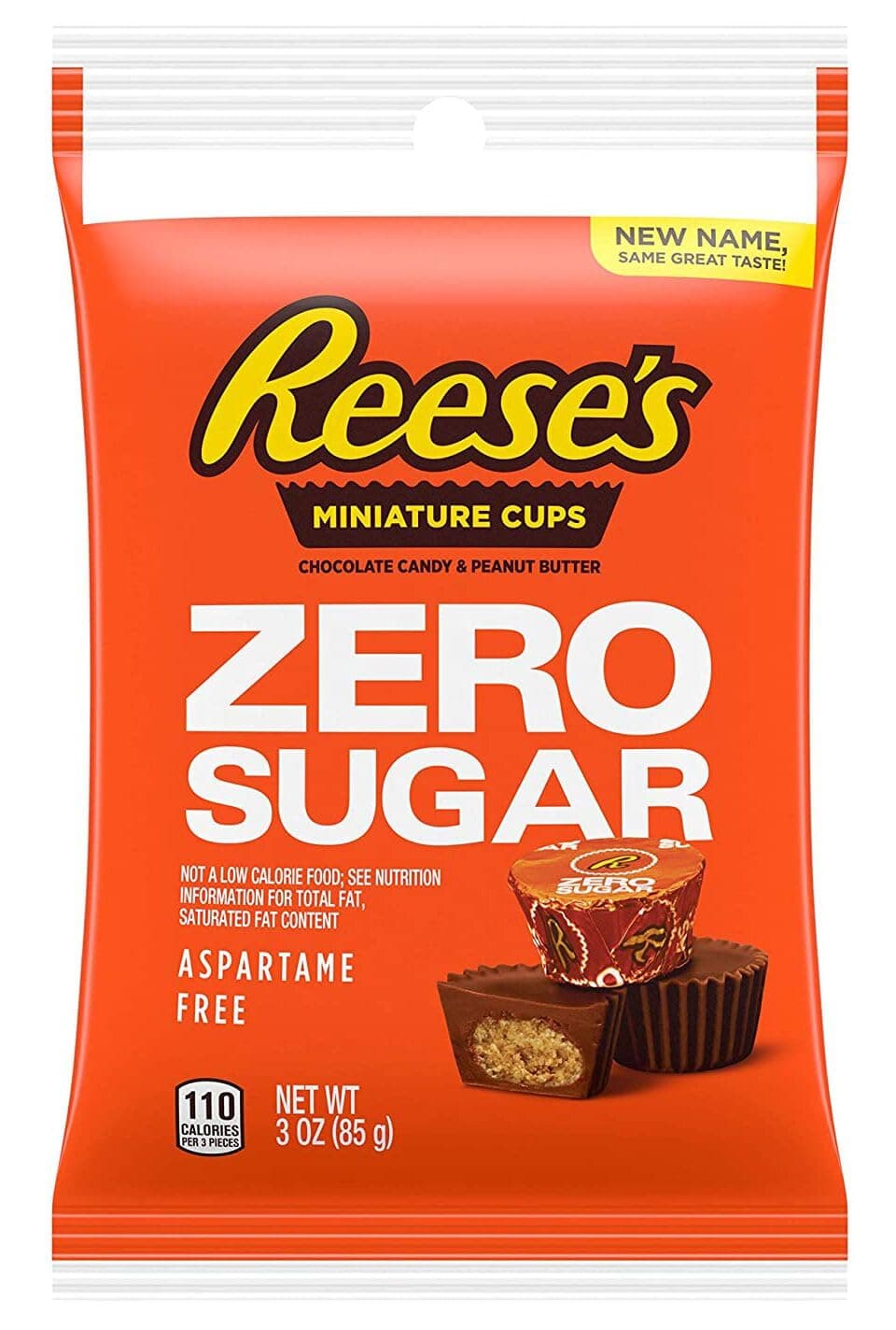 Sugar Free Reese's Peanut Butter Cups Miniatures Original