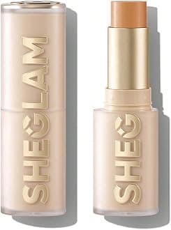 SHEGLAMSkin Magnet High Coverage Foundation Stick Longwear Medium Face Makeup for All Skin Types-Honey