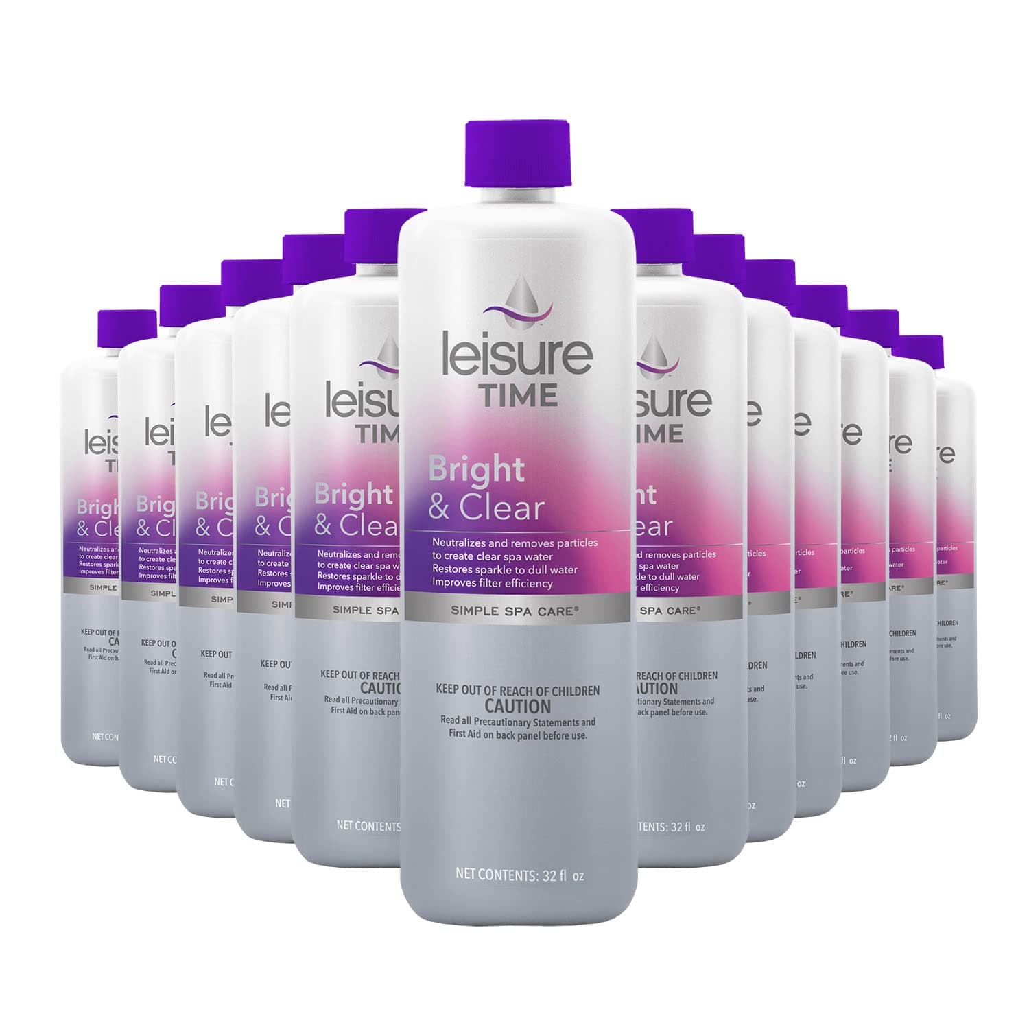 Leisure Time A Bright and Clear Cleanser for Spas and Hot Tubs