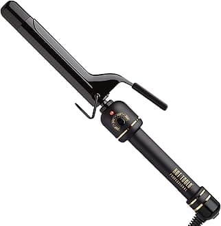 Hot Tools Pro Artist Black Gold Curling Iron | Long Lasting, Defined Curls (1 in)