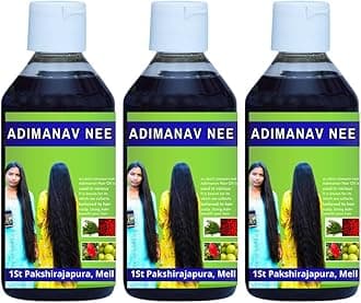 Adivasi herbal Hair oil | Say goodbye to hairfall and dandruff (100ml) Pack 3
