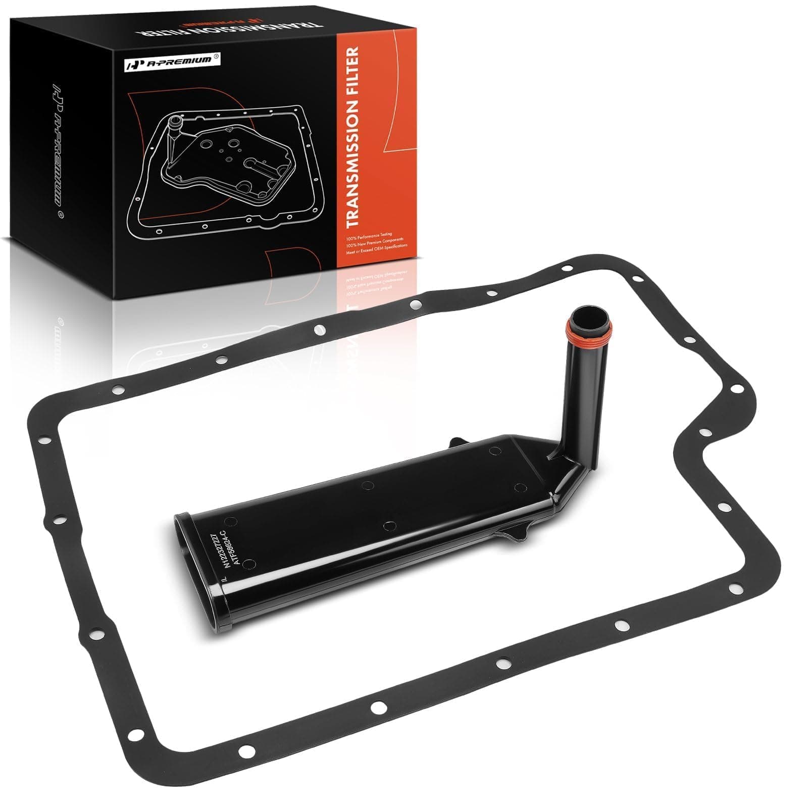 Automatic Transmission Fluid Filter with Pan Gasket, Compatible with Ford & International Models - 2003-2010 - F-150, F-250 Super Duty, F-350 Super Duty, E-150, E-250, Excursion, CF500