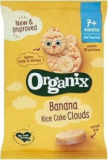 Organix Banana Rice Cake Clouds 40g
