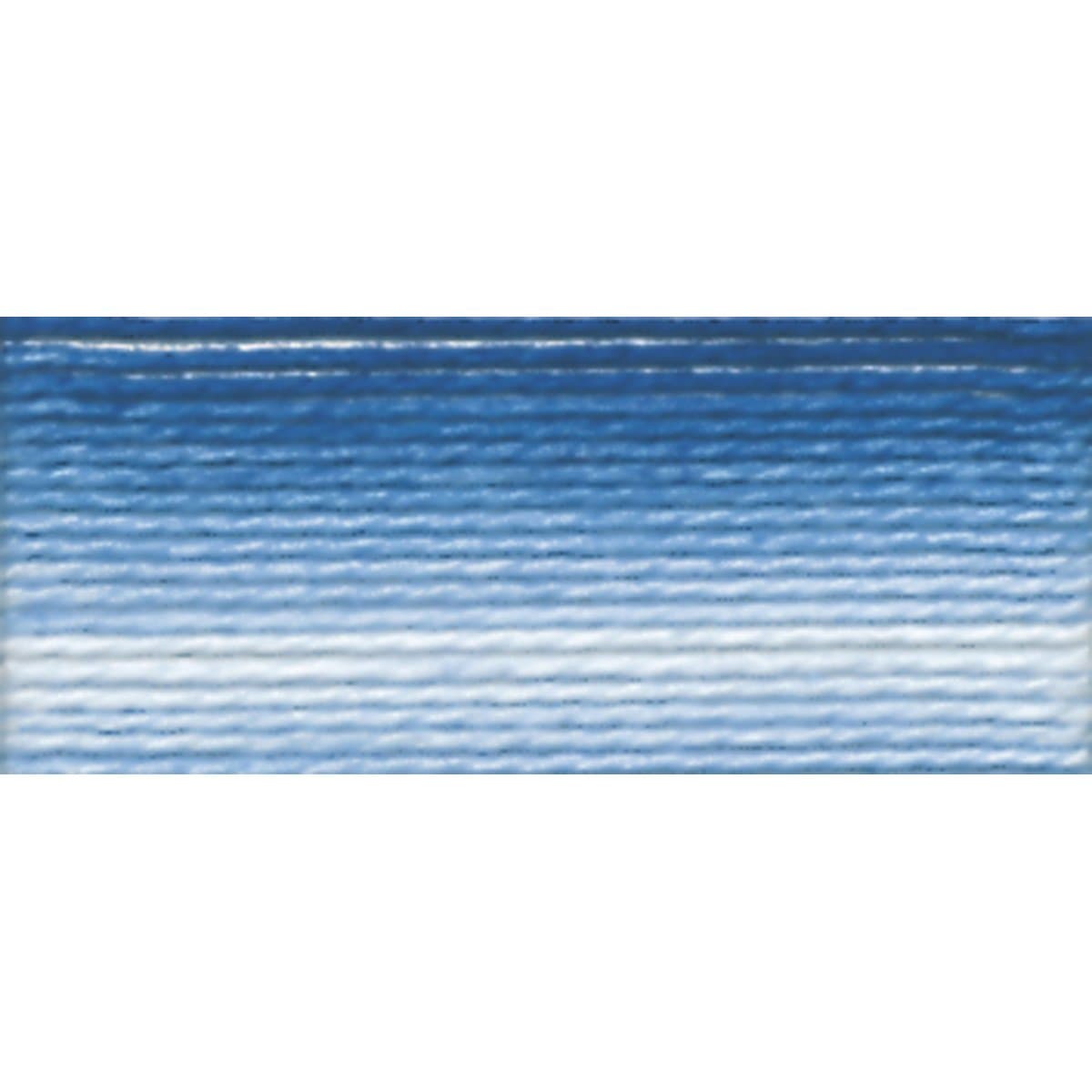 DMC 116 8-93 Pearl Cotton Thread Balls, Variegated Cornflower Blue, Size 8