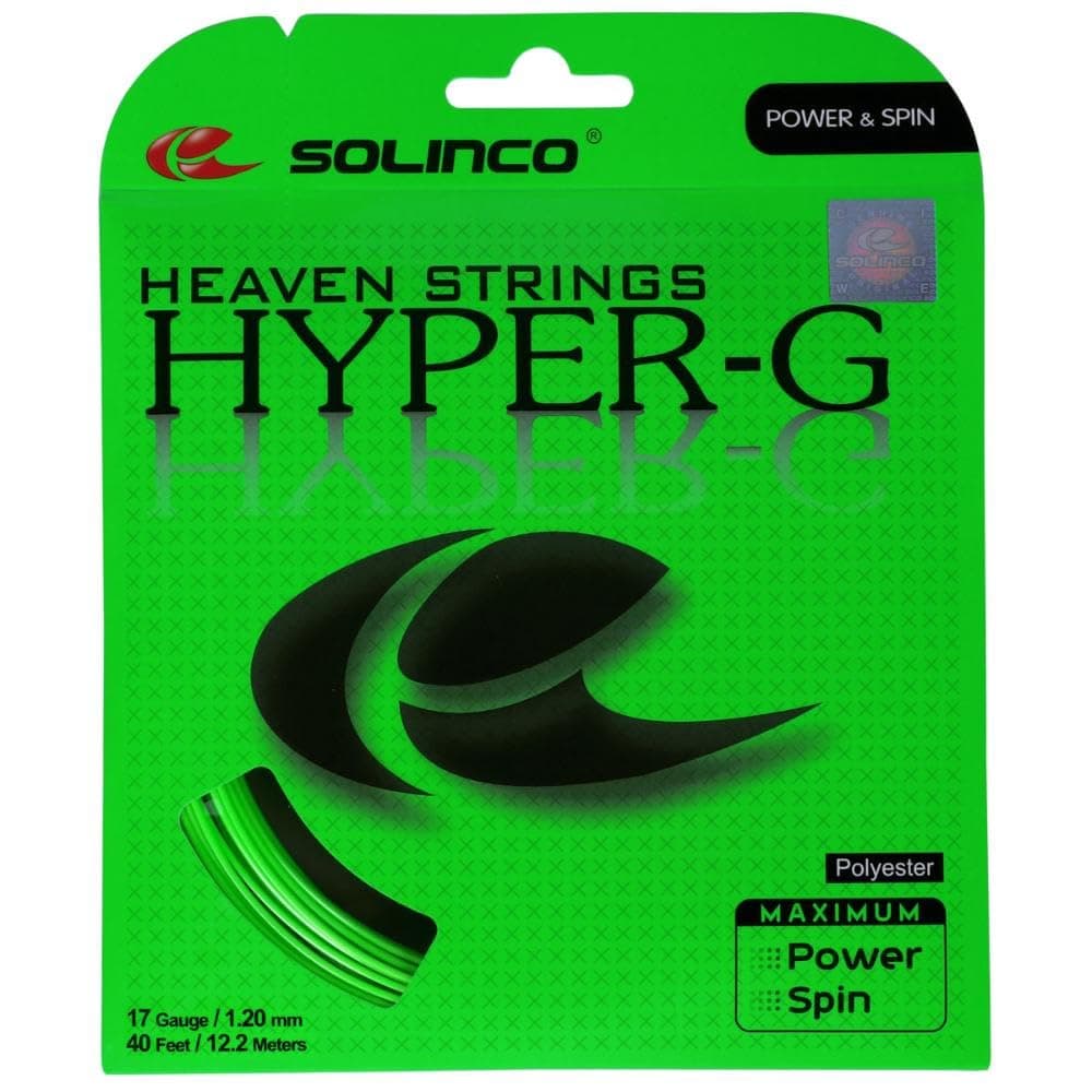 Solinco Hyper G Heaven High Spin Poly String Racquet String 40' Pack