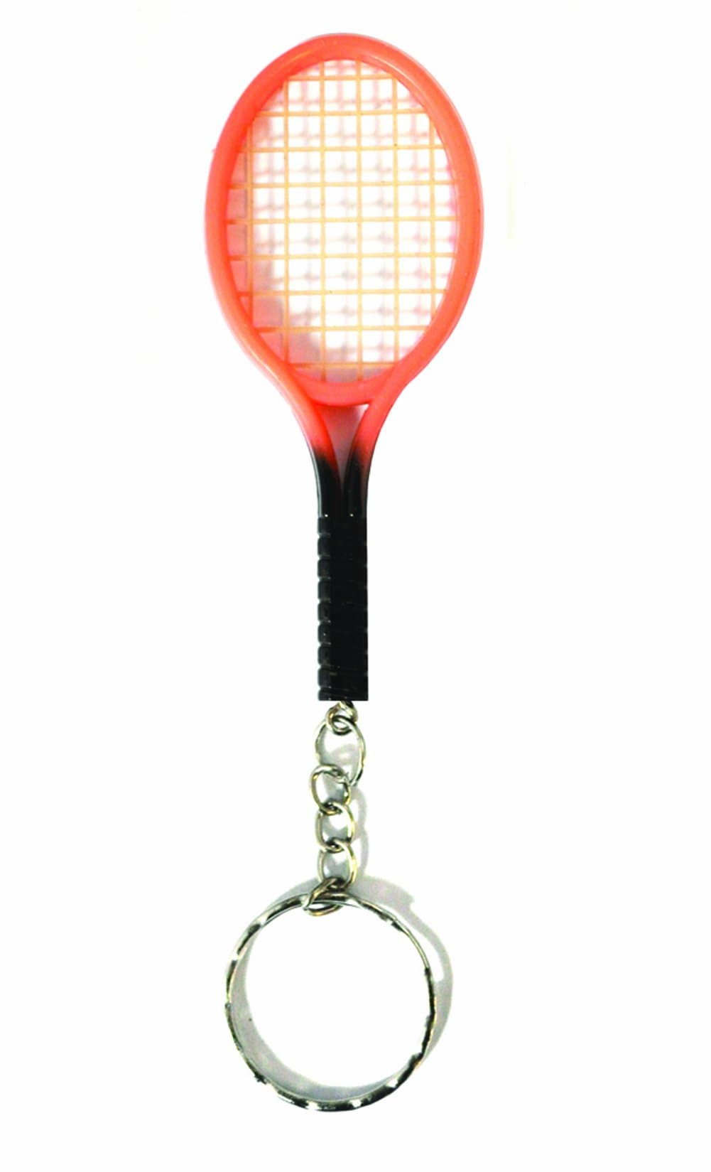 KomoneeTennis Racket Keychain Wimbeldon Racquet Key Ring Padel Key Chain Novelty Sport Keyring
