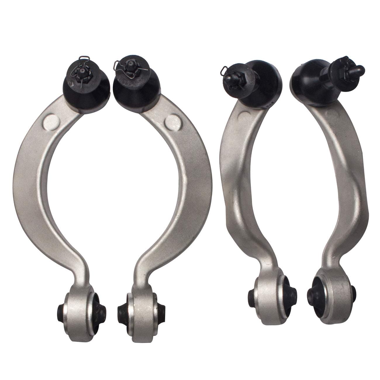 TUCAREST 4Pcs Suspension Kit (For RWD Models) 524-027 524-028 522-785 522-786 Left Right Front Upper Control Arm and Ball Joint Assembly Compatible With 2007-2016 Le-xus LS460