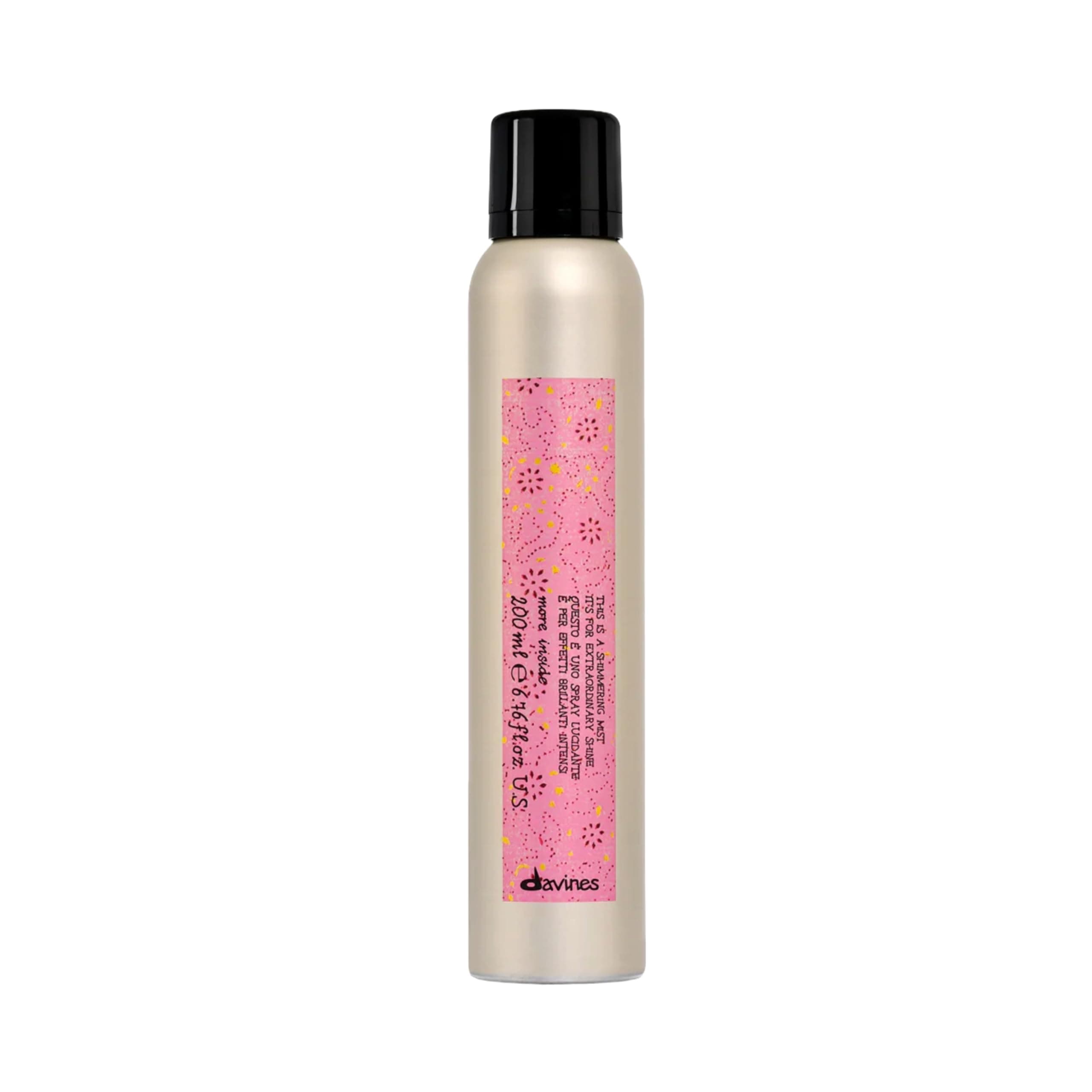This is a Shimmering Mist, Light Finishing Mist For Added Shine, Gloss And Moisturizing Anti-Frizz Protection, 6.76 Fl. Oz.