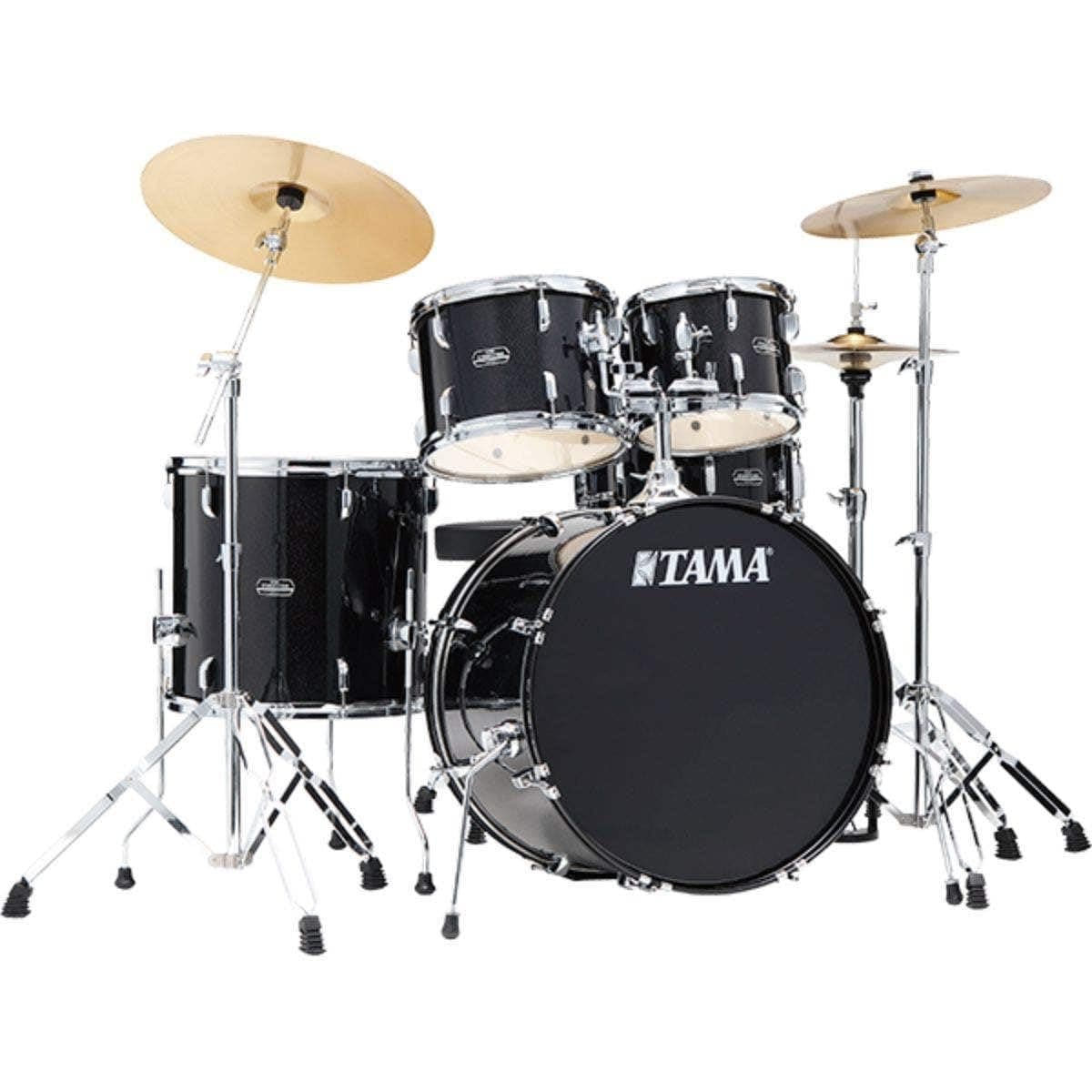 Stagestar 5-piece Complete Drum Set - Black Night Sparkle