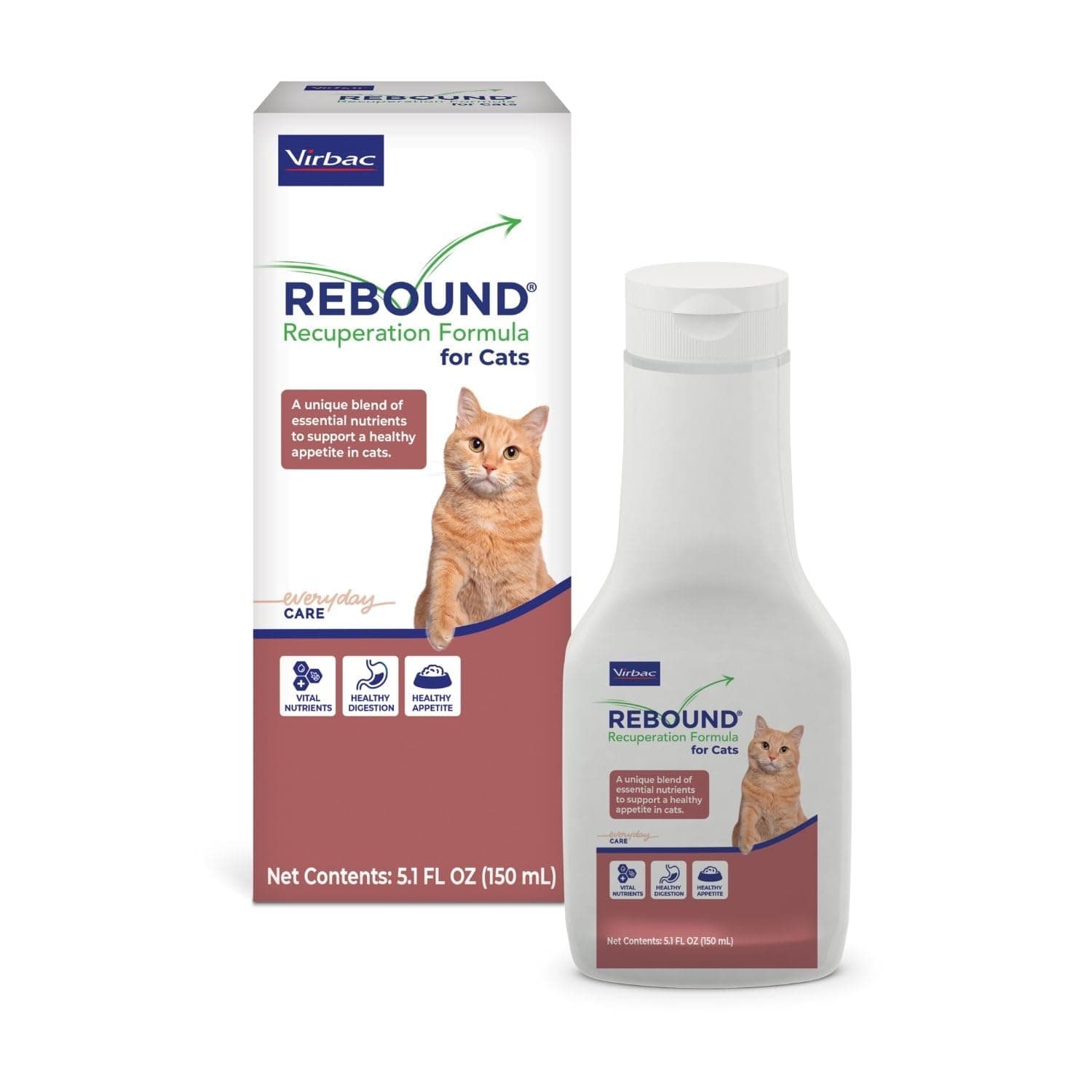 Virbac Rebound Recuperation Formula for Cats, Clear (10851)