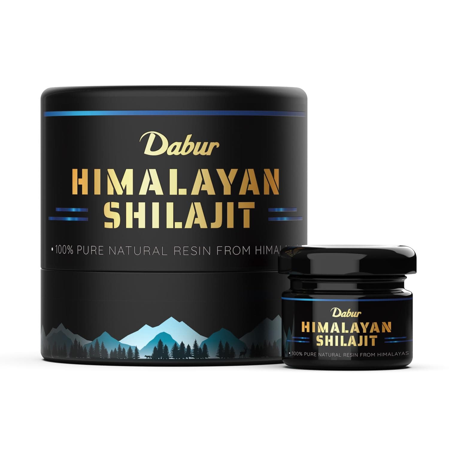 - Dabur Himalayan Shilajit Resin – 15g | 250mg per Serving | Boosts Strength, Stamina & Muscle Growth | Shilajit for men |100% Ayurvedic Grade A Shilajit Sourced from the Himalayas (Up to 19,000 ft)
