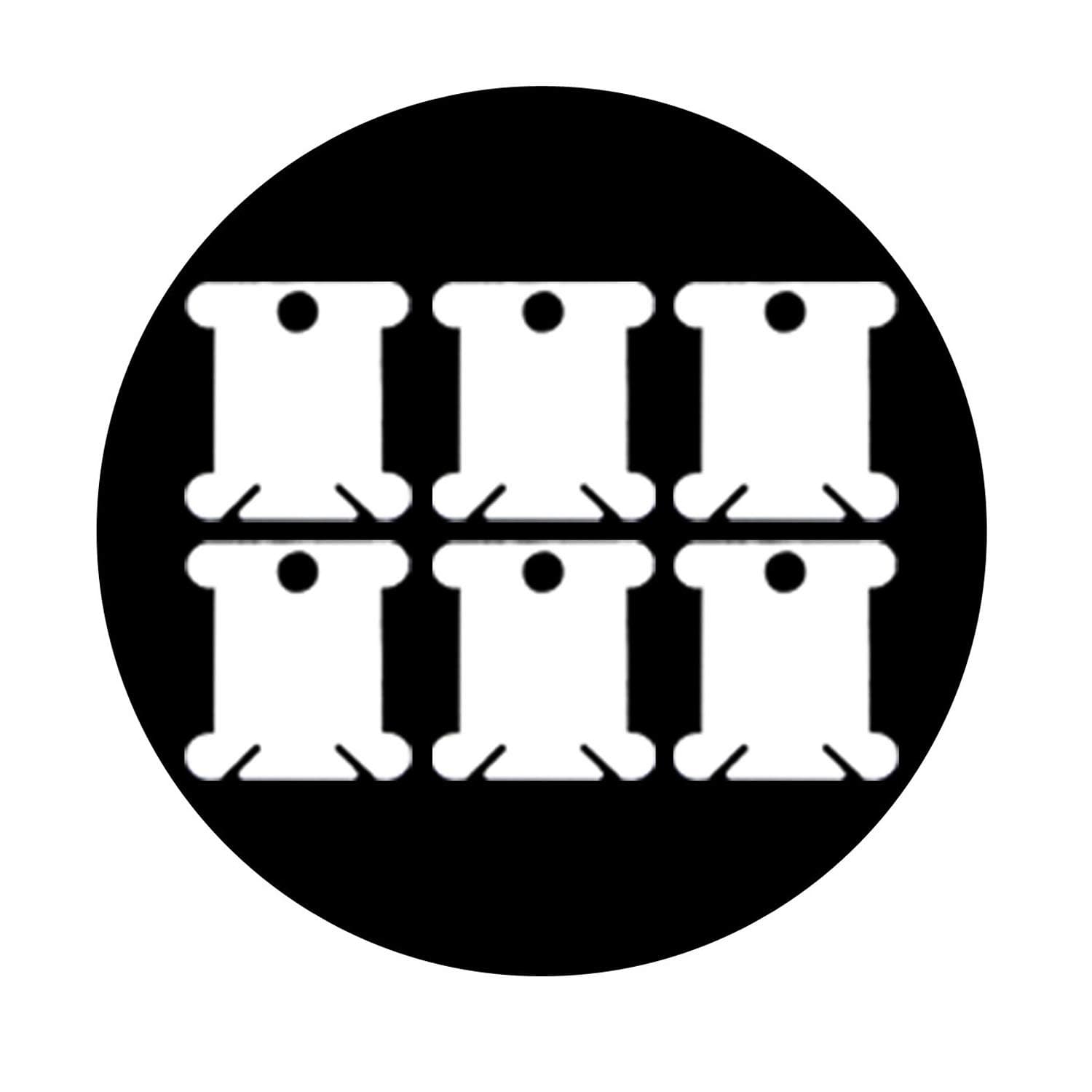 Mavvel AMOCHY KEvision 120 Pieces White Plastic Floss Bobbins Thread Embroidery Cross Stitch Bobbins Card Thread Organizer