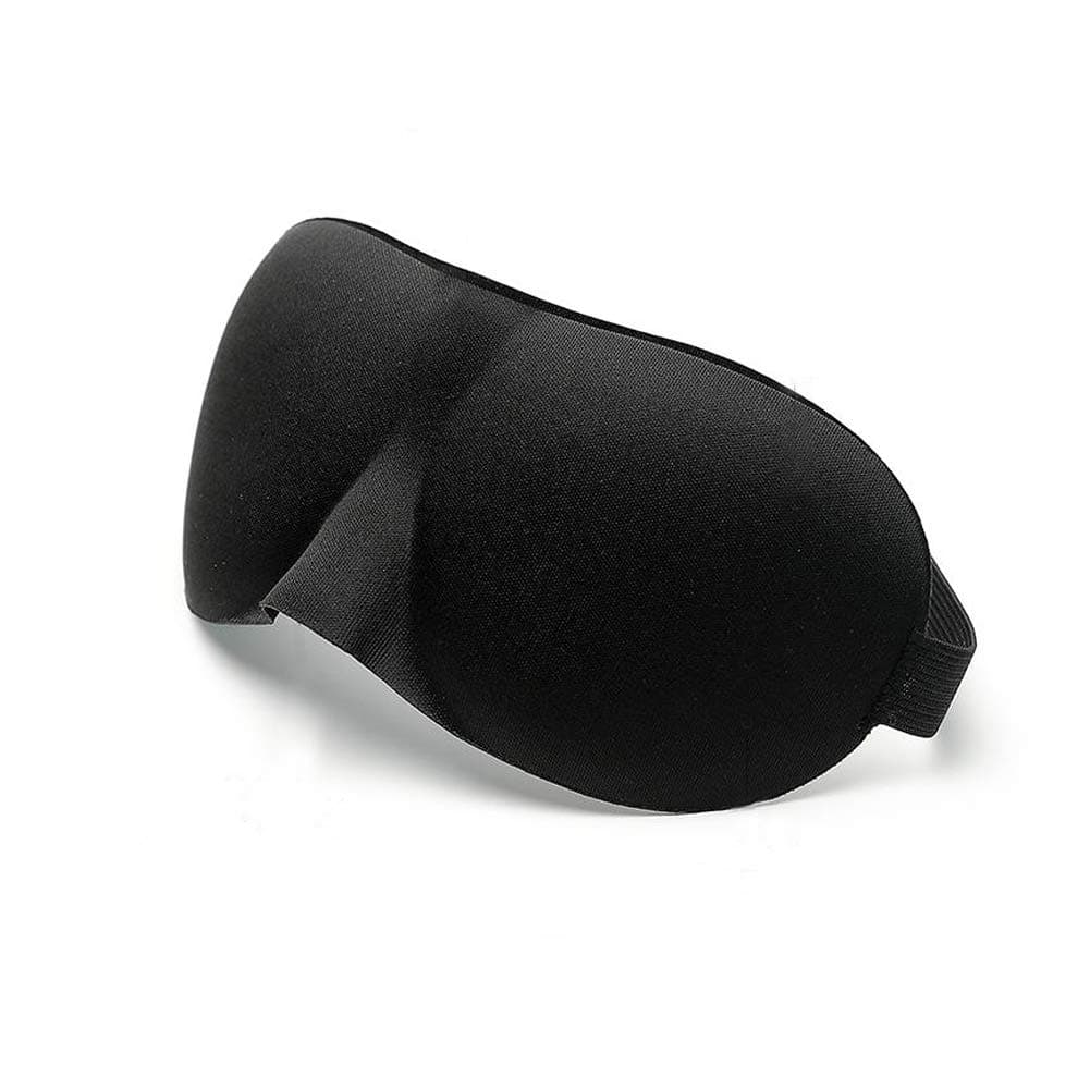 Visenta Eye Mask for Sleeping Breathable 3D Memory Foam Sleep Mask for Men Women,Black