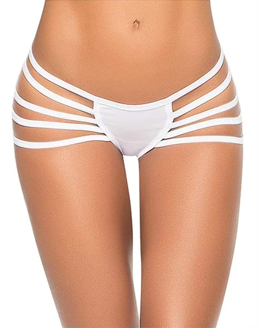 Espiral Women's Ultra-Strapped Thong White Medium/Large