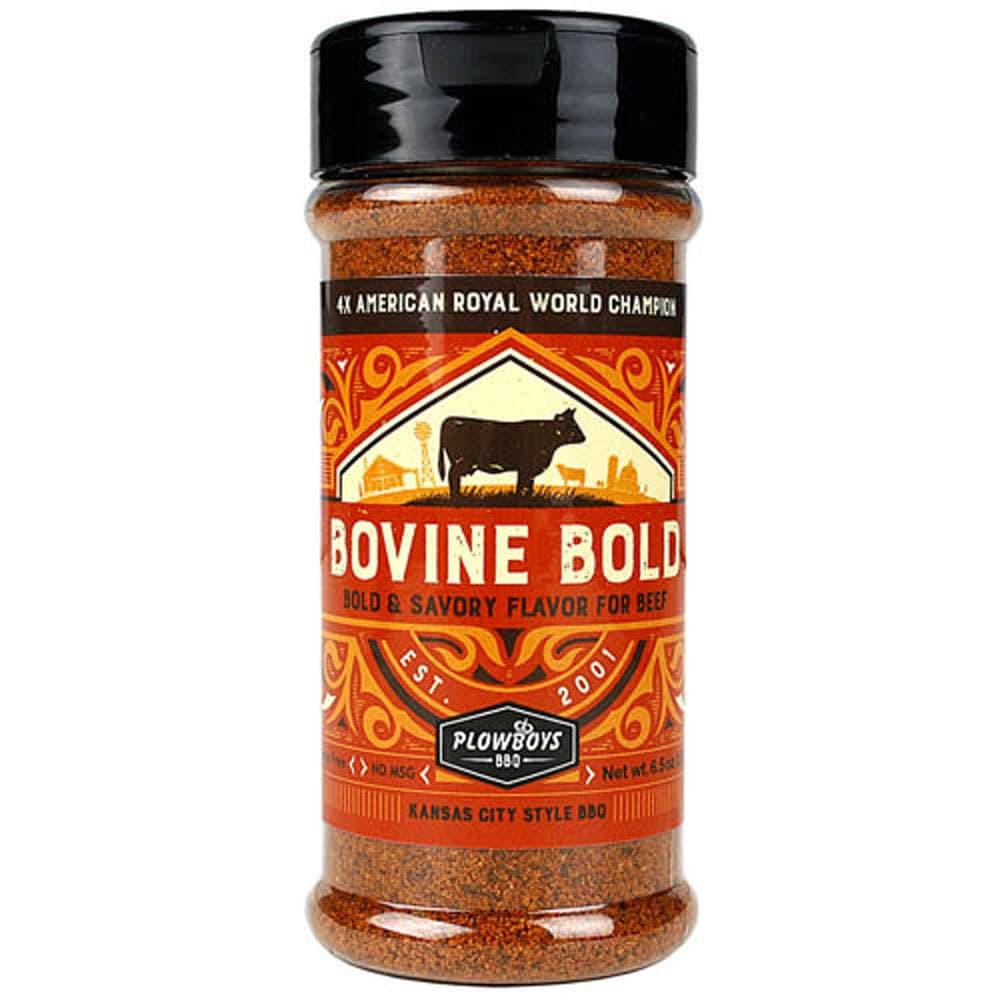 Plowboys BBQ 'Bovine Bold' Rub - 184g (6.5 oz)
