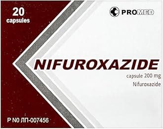 NIFUROXAZIDE 200 mg 20 Tablets