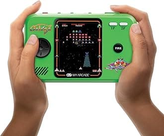 Console de jeu rétro Pocket Player PRO - Galaga - Atari - Ecran 7cm Haute Résolution
