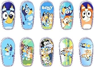 Dexcom G6 Stickers for Transmitter Decal Dog Character Dexcom Stickers 10 Pack Type 1 Diabetes Stickers - Glucomart