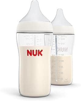 Perfect Match Medium Flow 2-in-1 Natural and Anti-Colic Bottle, 8oz., 2 Pack, BPA Free