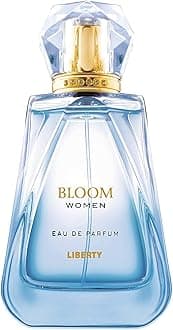 Liberty Women Bloom Luxury Liquid Perfume Long Lasting Smell (100Ml/3.4Oz), Eau De Parfum (Edp), Crafted In France, Soft Oriental Notes