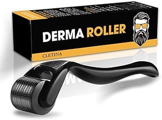 540 Titanium Derma Roller Skin Face - Microneedle Roller for Men Women Home Use 0.25mm - Microneedling Roller Skin Care Tool(#0.25#)
