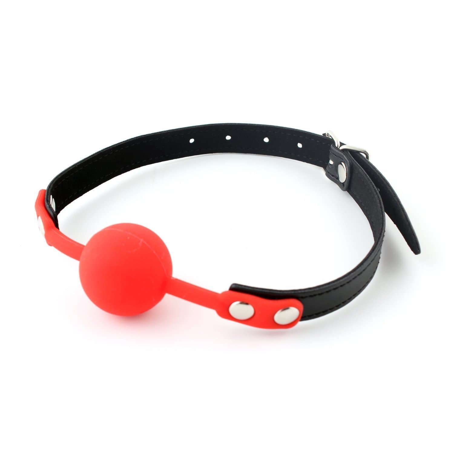 Ball Gag Silicone Red by HappyNHealthy