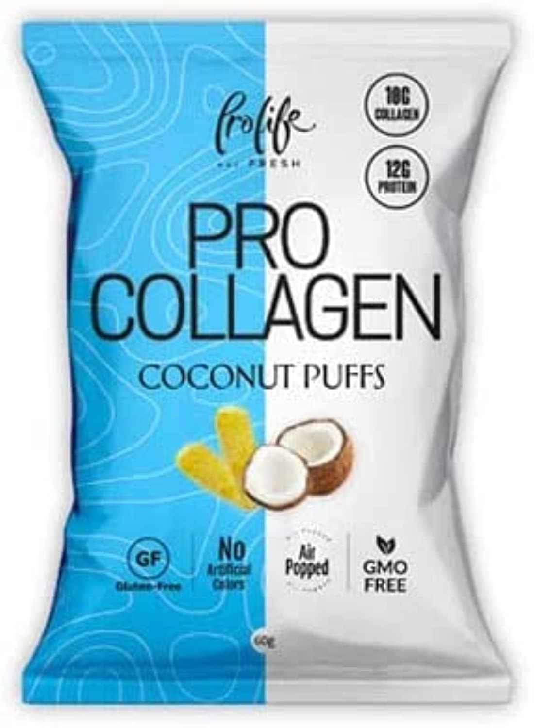 Pro-life Pro Puffs Collagen Coconut – 60g