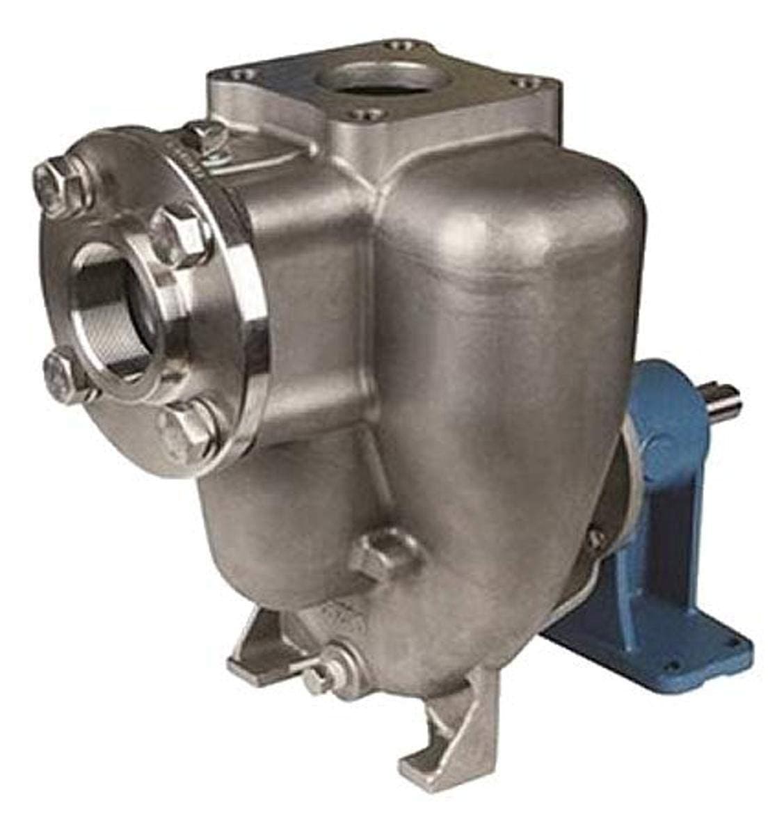 MP Pumps 31261 FLOMAX8 2" x 2" Self Priming Centrifugal Pump, Pumped, Stainless Steel, Closed Couple Motor, 7/8, 5.0" Impeller, Ni-Resist Nickel Iron Bases Seal, Ethylene Propylene Seal and Gasket