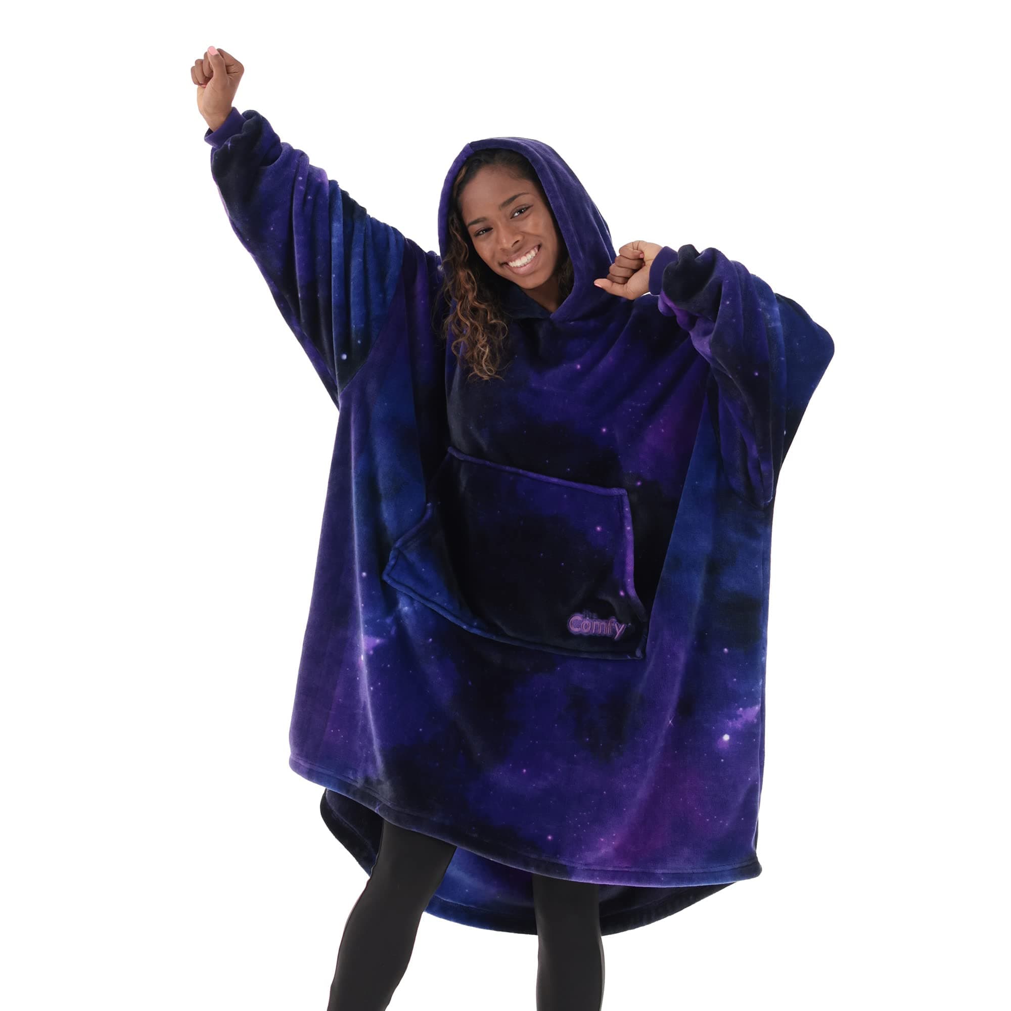 THE COMFY Dream | From Shark Tank | Patented | No Sherpa | Light Wearable Blanket Hoodie | Gift for Women & Men | One Size