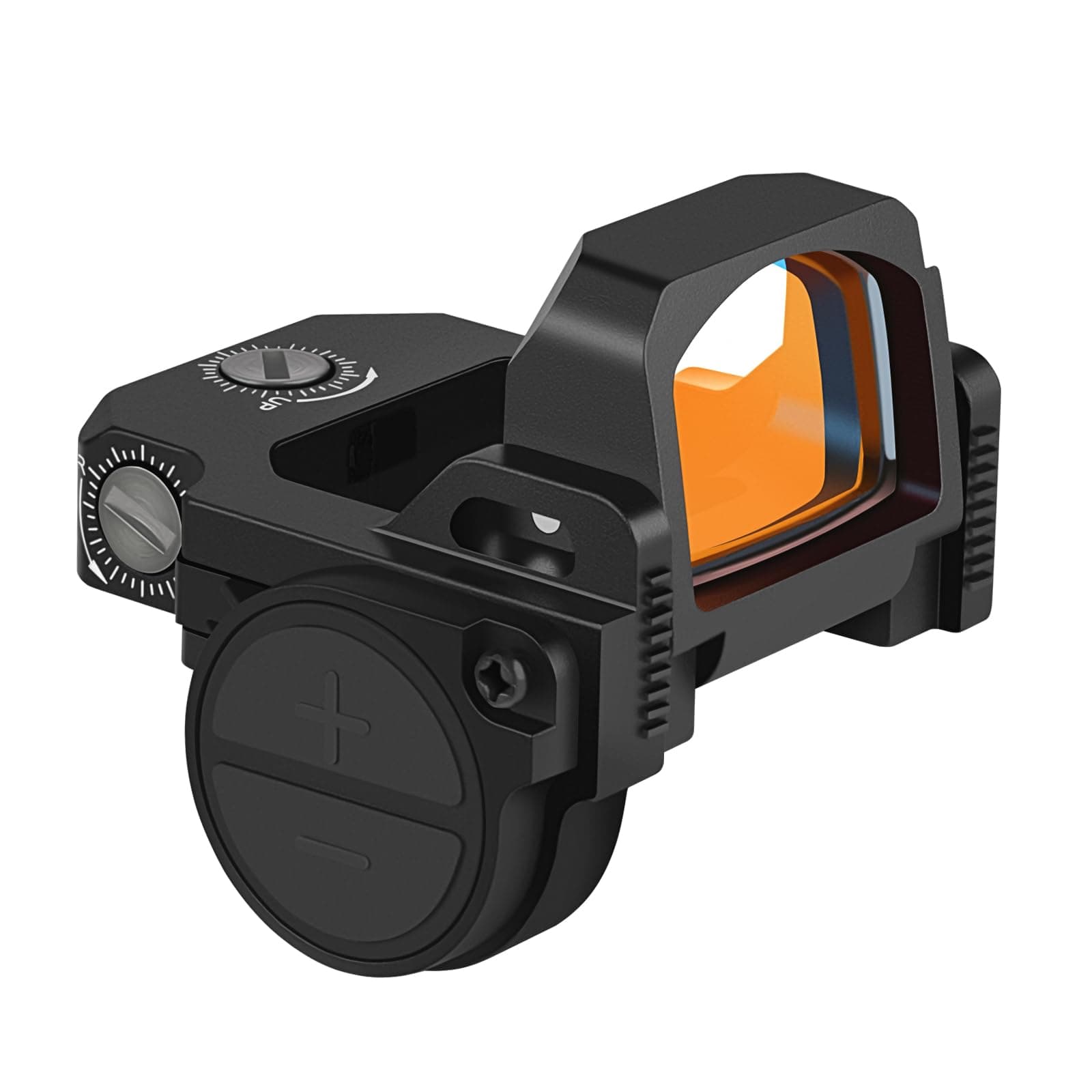 SPINA OPTICS Flip Up pro 3MOA Red/Green Dot Sight RMR Holographic Reflex Sight with Glok Mos Mount and 20mm Mount