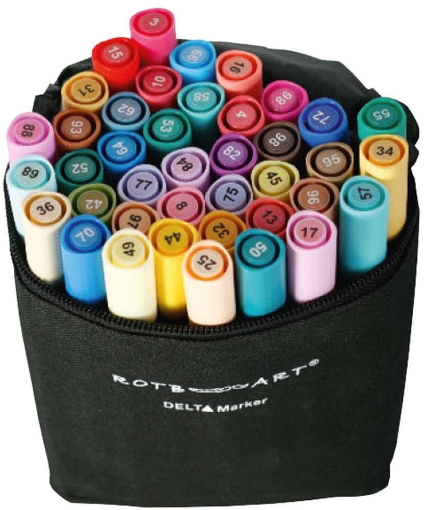 Delta Marker Grafikmarker 40er 40 SetC Box Kit Grafik Design Marker Pen Graffiti