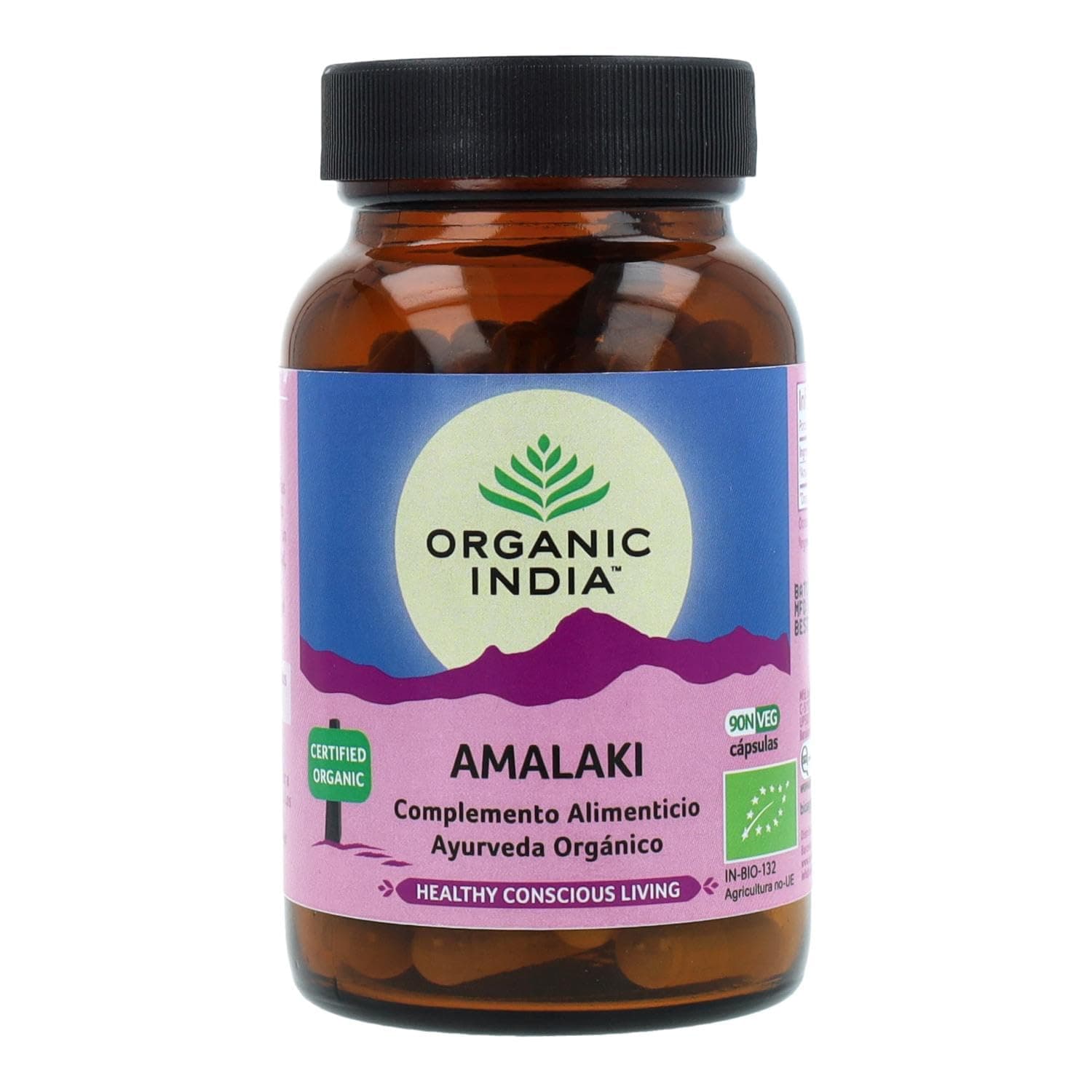 Organic India Amla 90 Vegetarian Caps