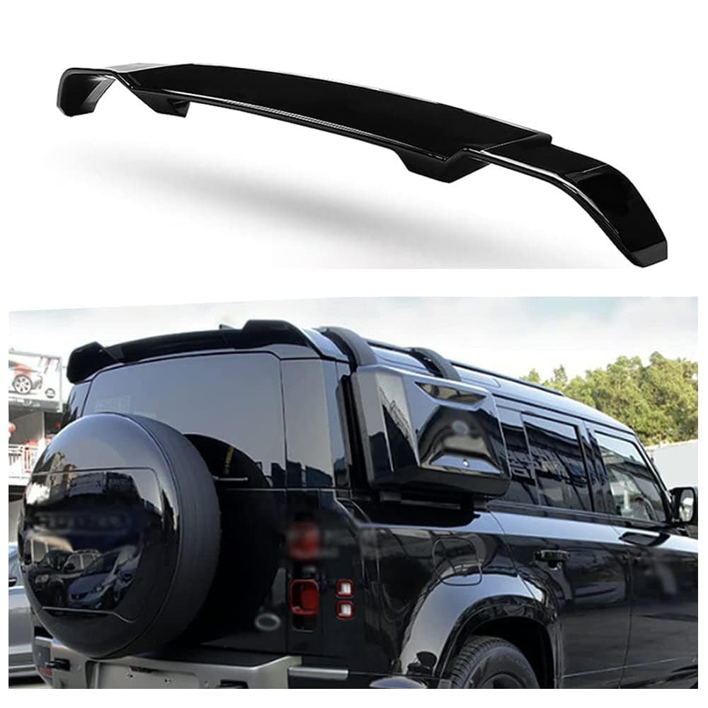 Rear Tail Spoiler Wing Trunk Lip Compatible with Land Rover Defender 2020-2025 90 110 130 L663 L851 ABS Plastic