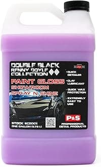 Paint Gloss Showroom Spray N Shine - Professional Car Detailing Spray with Excellent Clay Lubricant, Removes Dirt, Fingerprints, Dust, and Smudges - 1 Gallon