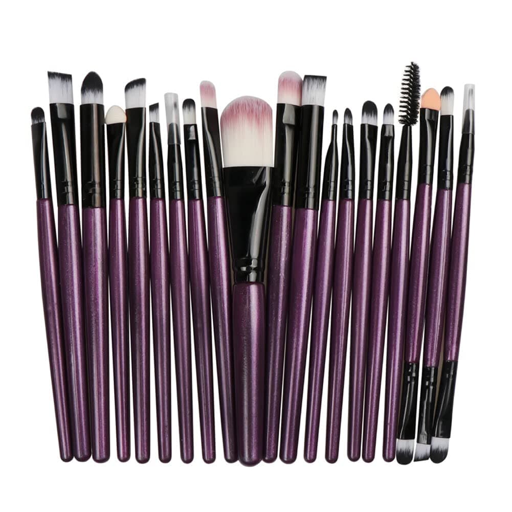 U/D Makeup Brushes 20pcs Proffesional Cosmetics for Face Makeup Brush Set Powder Concealer Eyeshadow Eyebrow Lip Brush Beauty Tools Makeup Brushes