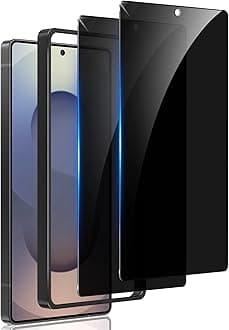 WYQLTD 2 Pack for Samsung Galaxy S25 Ultra Privacy Screen Protector Tempered Glass, 25° Anti Spy S25 Ultra Screen Protector, Full Coverage, Case Friendly, Easy Installation