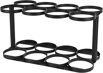 Oxygen Tank Holder, Oxygen Tank Rack, Detachable Medical Oxygen Tank Holder, Heavy Duty Oxygen Cylinder Rack for Storage and Transportation, Floor Mountable Oxygen Rack 4.57" Diameter