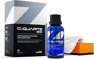 CARPRO CQUARTZ SiC 50ml Kit - Car Ceramic Coating Finish, Quartz Based Nanotechnology, Bonds to Paint, Glass, Metal and Plastic