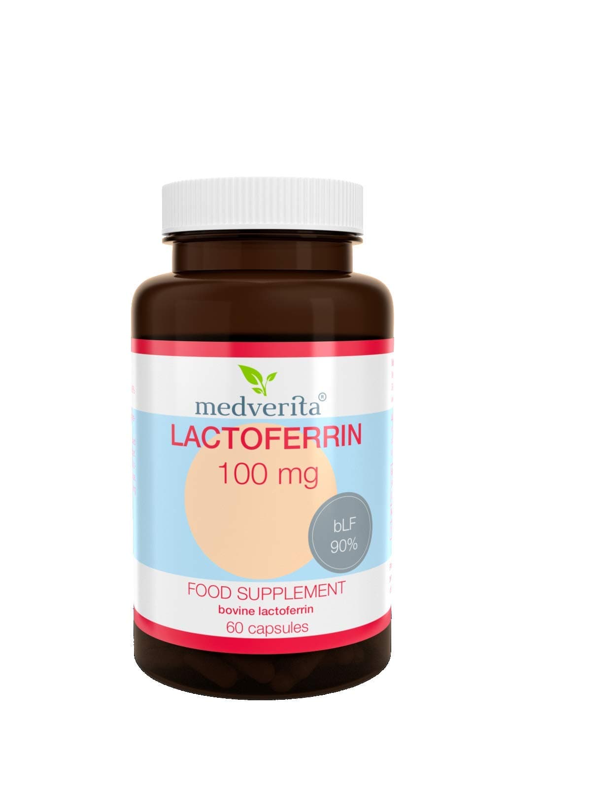 MEDVERITA Lactoferrin 60 Caps 100 mg