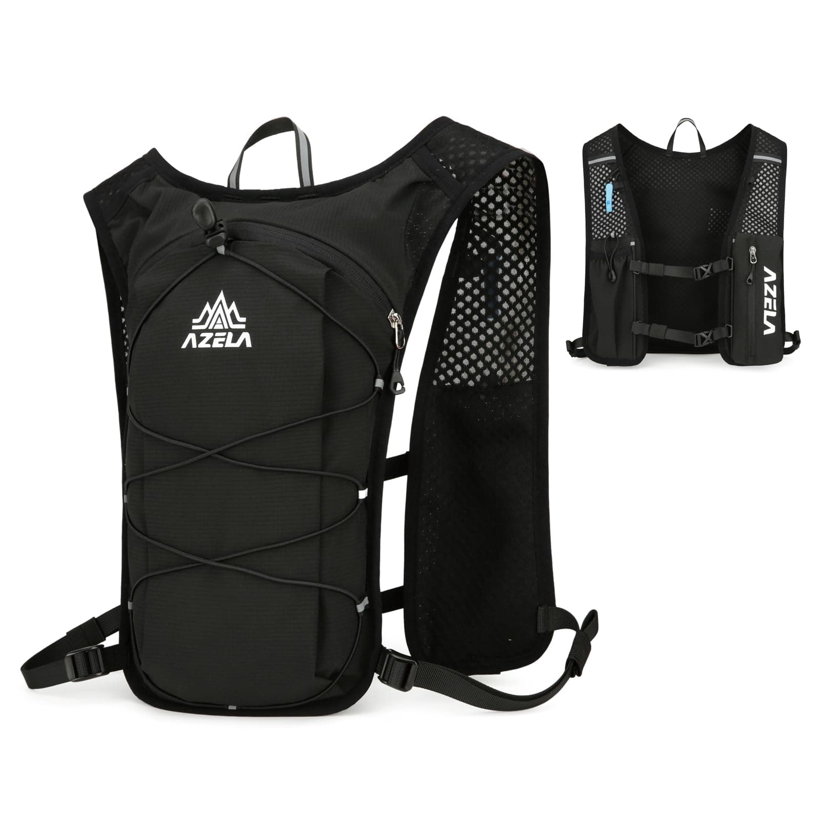 TRIWONDER Hydration Running Vest Lightweight Water Backpack Pack for Men Women Hydration Water Pack for Cycling, Running, Hiking, Biking