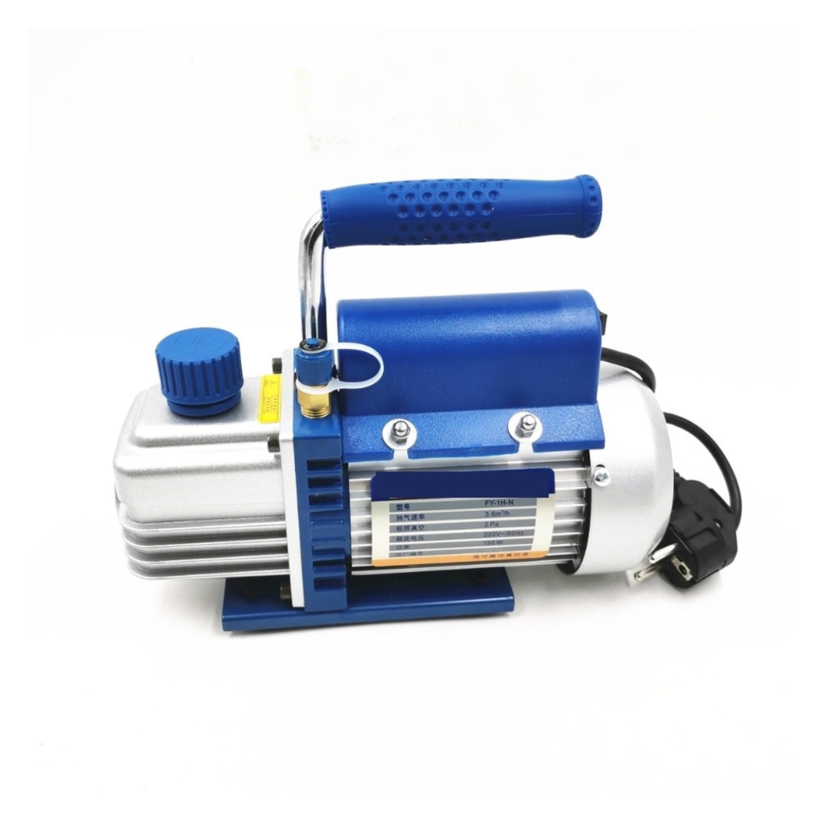 FY-1H-N Rotary Vane Single Stage Air Vacuum Pump 2PA Ultimate Vacuum For Air Conditioning And LCD Screen Separator 150W Powerful Vacuum Pump