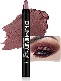 evpct Orchid Shimmer Cream Eye Shadow Brightener Sticks Set for Eyes, Orchid Shimmery Matte Pencil Eye shadow Applicator Stick Pen Palette Makeup Waterproof 26#