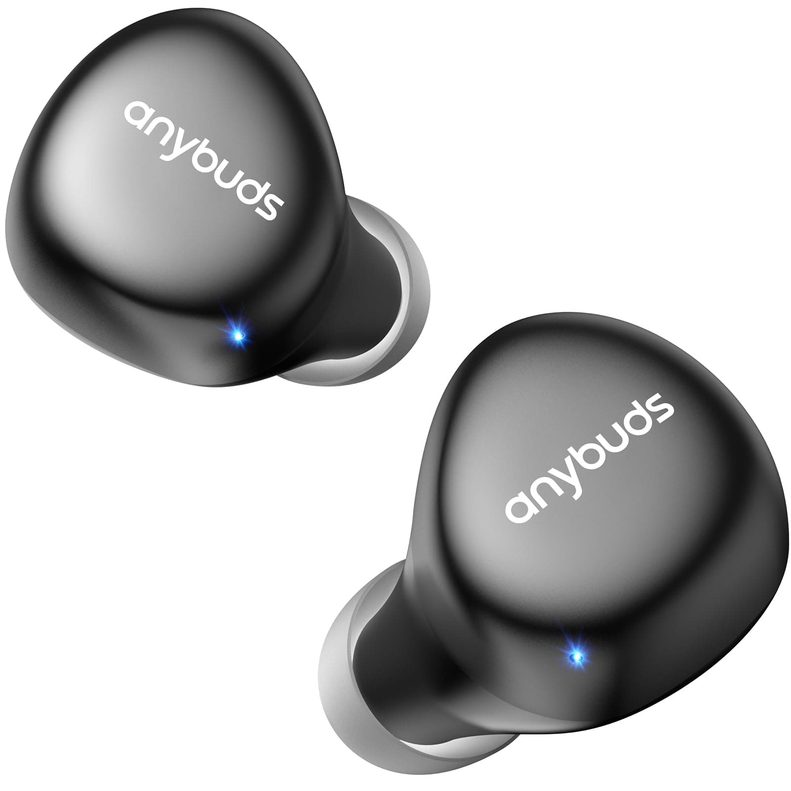 Anybuds Ture Wireless Earbuds Bluetooth 5.3 Waterproof Ear buds CD-Quality Sound 30H Playback Built-in Mic Long Distance Connection In-Ear Wireless earphones for Sports with Shocking Bass Effect
