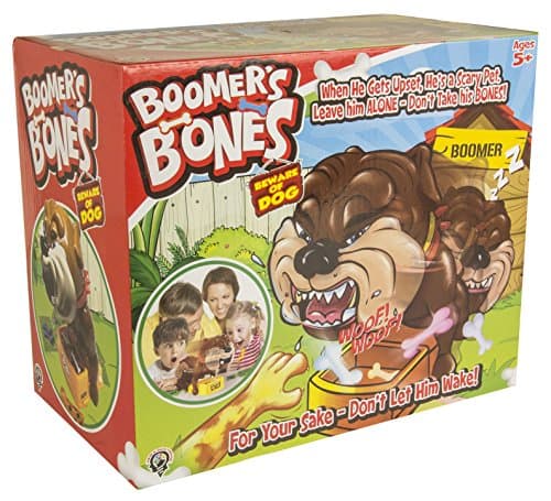 Think Stores Boomer's Bones Beware of Dog Interactive Card Game for Kids