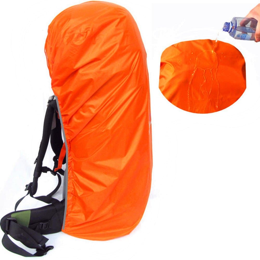 Joy Walker Waterproof Backpack Rain Cover Suitable for (55-70L, 70-90L) Backpack (Orange, 20-30L)