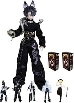 1/12 BJD Dolls Blind Box,Kawaii MJD BJD Dolls The Past in Sicily Series 1/12 Ball Jointed Doll Collectable Posable Dress Up Doll for Girls Birthday Party Gift Toys