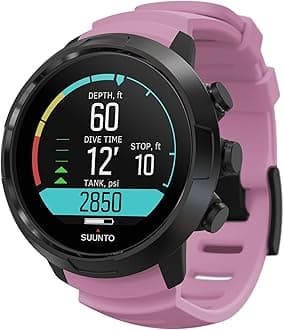 SUUNTO D5 Dive Computer with Color Screen and Exchangeable Straps, Wildberry