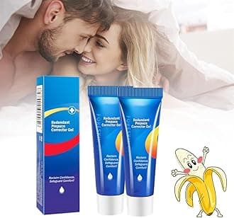 BruteCo Redundant Prepuce Corrector Gel,Natural Ingredients Phimosis Foreskin Correction Gel,Correction Gel for Excessive Foreskin,Fast and Gentle Action (2 Pcs, 20ml)